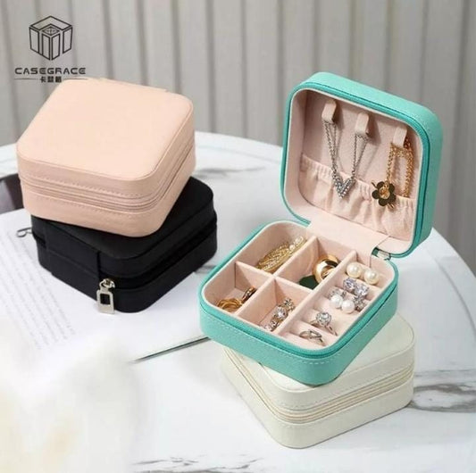 Mini Leather Jewellery Organizer